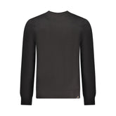 Accademia Militare Black Cotton Sweatshirt